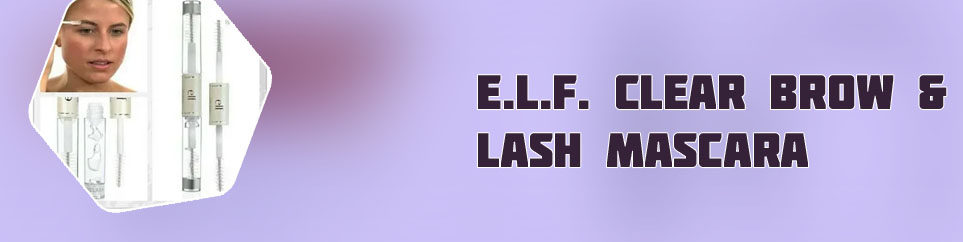 Elf clear brow gel