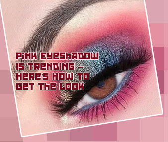 Hot pink eyeshadow looks