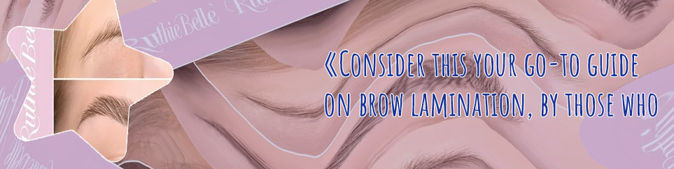 Laminate your own brows