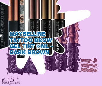 Maybelline tattoo brow dark brown
