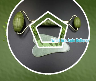 Natural jade massage roller