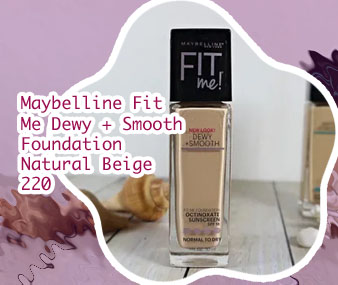 New look dewy smooth foundation