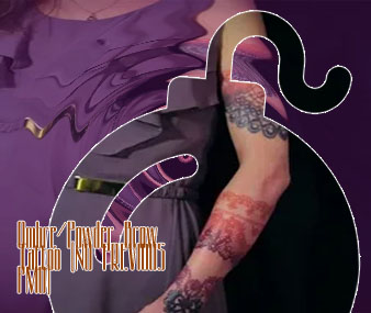 Ombre tattoo