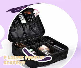Professional makeup travel case
