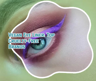 Vegan purple eyeliner
