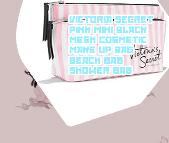 Victorias secret makeup bag